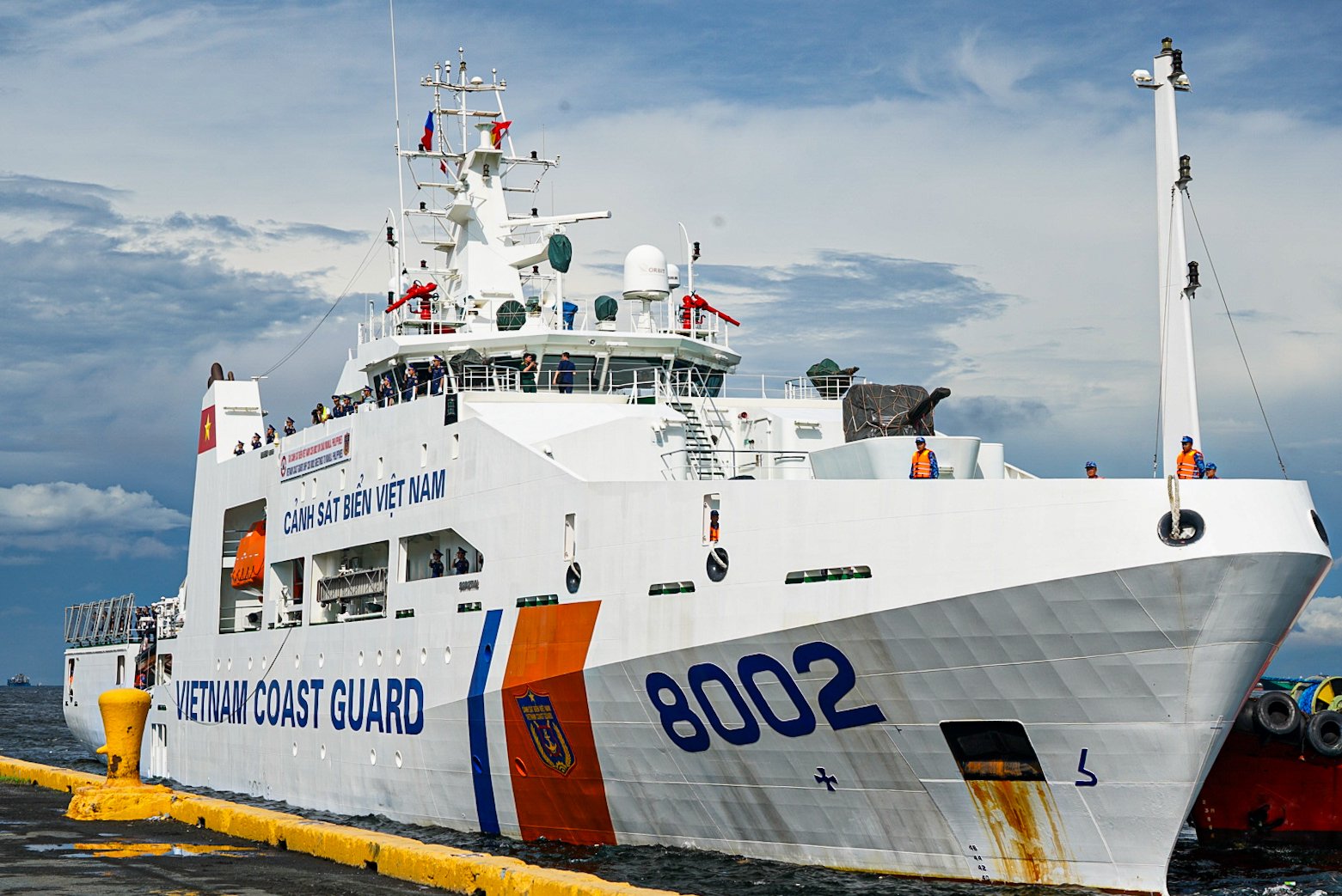 Vietnam Coast Guard arrives in Manila 