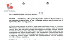 IPOPHL Memoradum Circular No. 2024-012