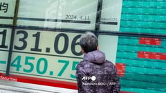 Tokyo's Nikkei index closes up 10.2% after previous day's record fall