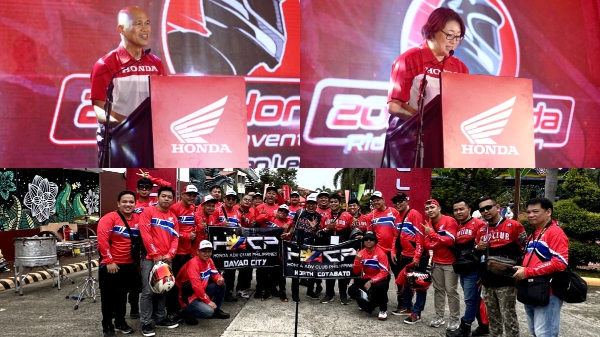 COME OUT, HEY RIDER: Honda Riders Convention takes on Davao City