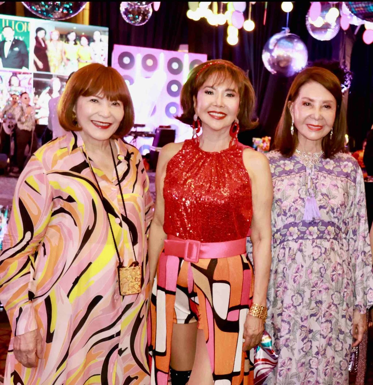 Consul Amelia Ablaza, Consul General of Monaco Fortune Ledesma and Consul of Angola Helen Ong.