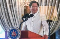 President Ferdinand R. Marcos Jr. administers the oathtaking of the newly appointed 146 Career Executive Service Officers (CESOs) and leads the conferment of Gawad CES to four awardees at Malacañan Palace in Manila on Monday, 5 August 2024.