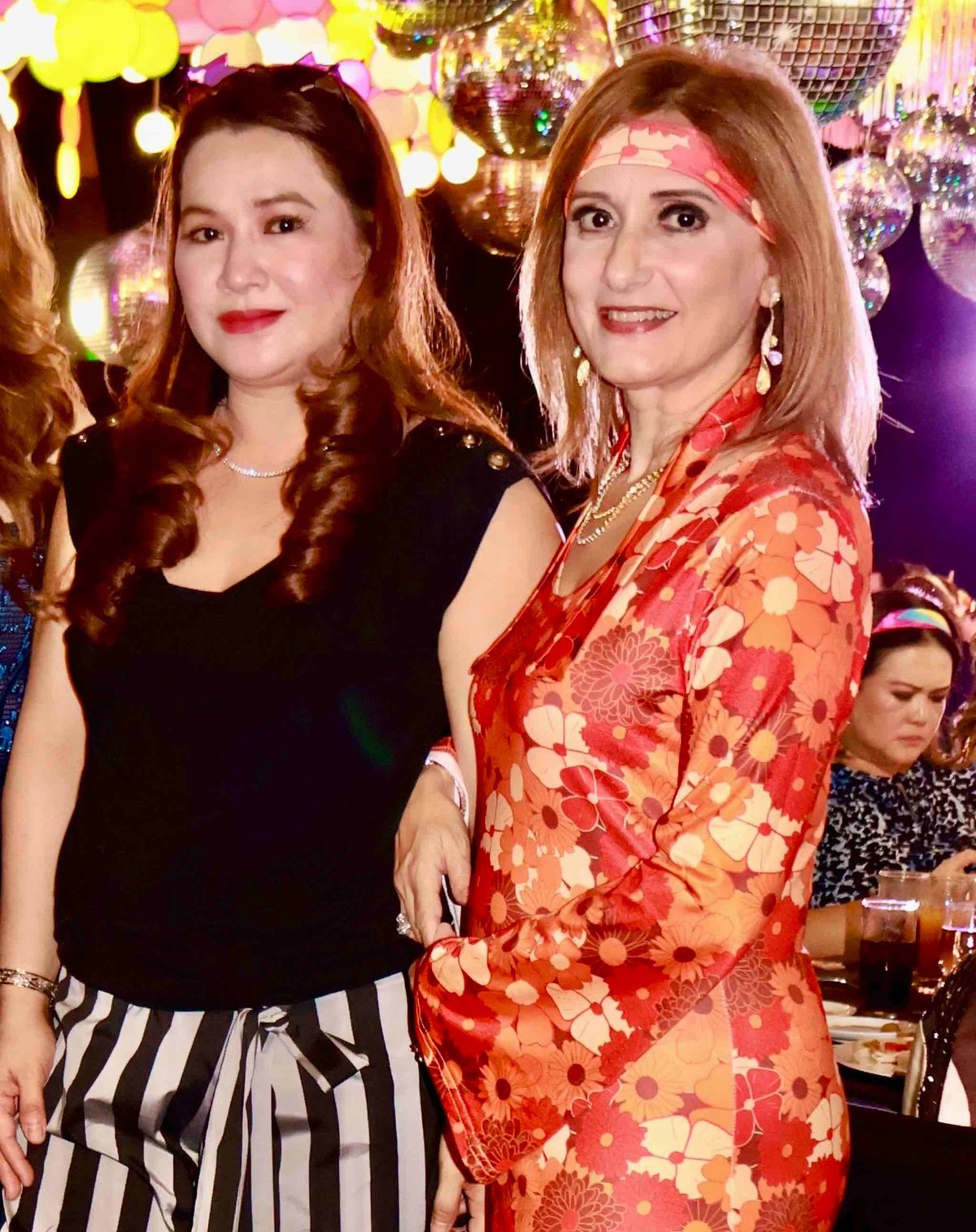 Joy Melendres and Georgette Wilson.