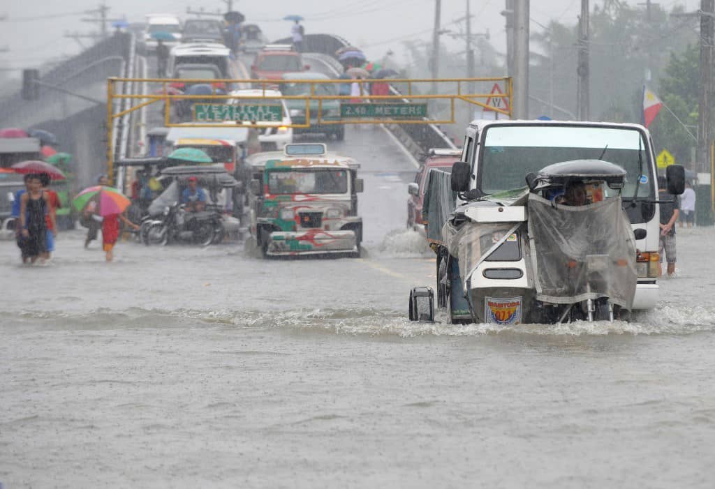 Rains and floods are a familiar sight.