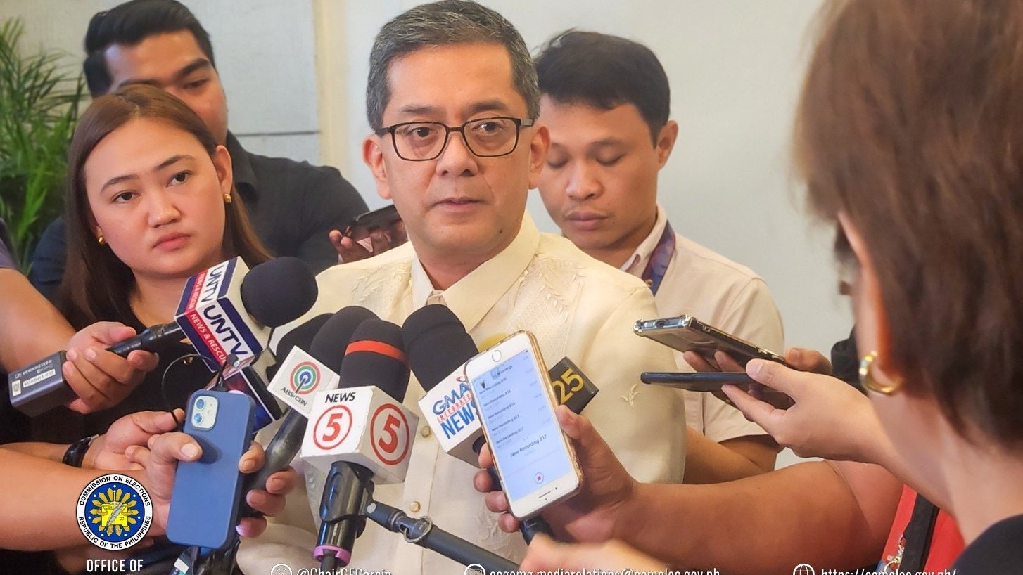 Comelec chairperson George Garcia