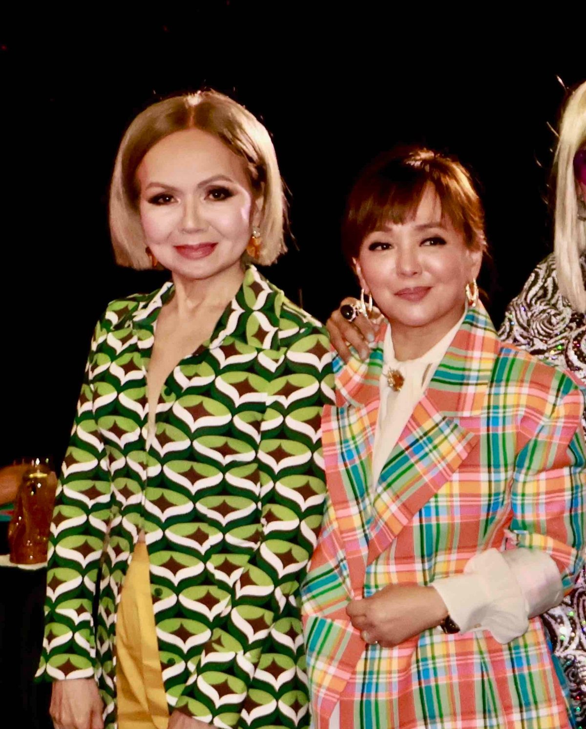 Duday Tuason and Suzette Ayson.