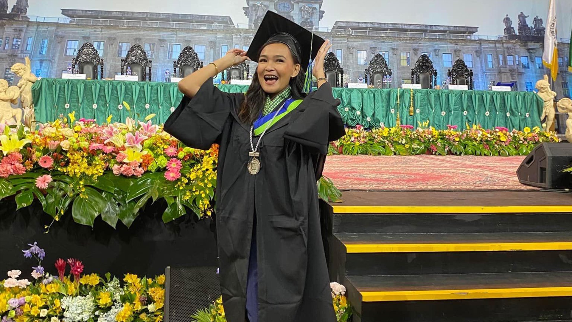 MARIAH Nicholle Collado has graduated magna cum laude in BS Tourism Management from UST.