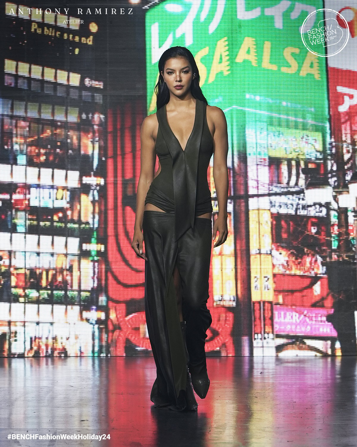 Miss Universe Philippines-Taguig Christi McGarry in Anthony Ramirez.