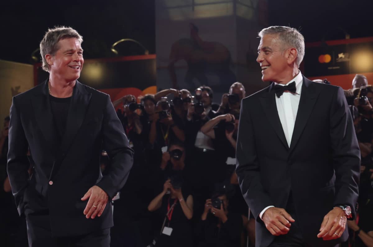 Brad Pitt and George Clooney