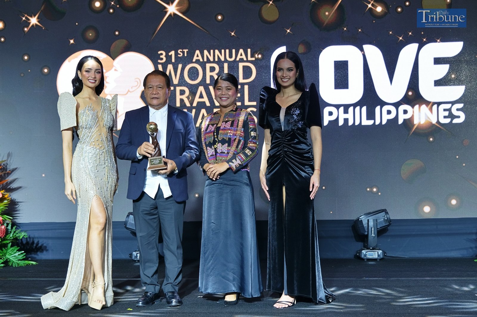 Awardees on stage