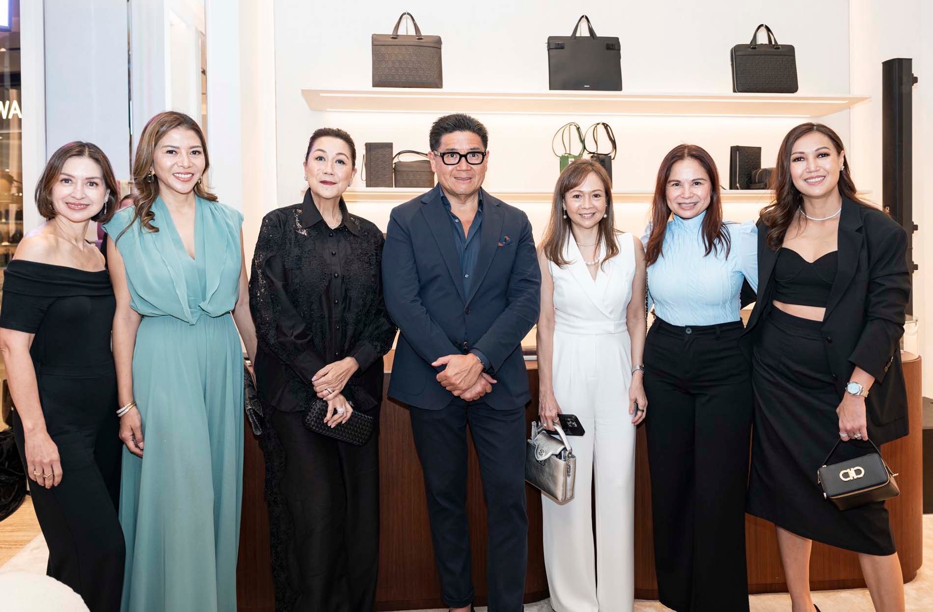 Christine Pelaez, Mitzi Lim, Frances Siao, SSI Group Inc. president and CEO Anton Tantoco Huang, Betty Veloso, Congresswoman Cutie del Mar and Jaja Chiongbian Rama.