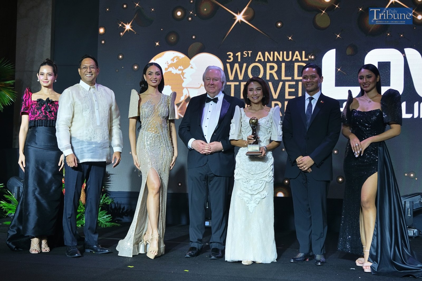 Awardees on stage