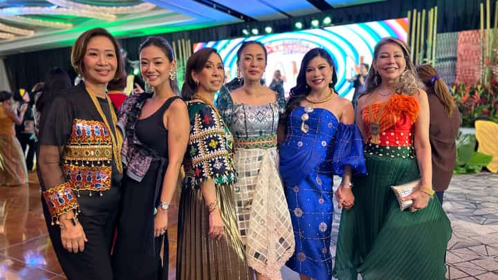 Two generations of tourism leaders: Lena Benedicto, Pauline Benedicto Mallillin, Mary Ann Montemayor, Marga Montemayor Nograles, Nicole Hao-Bian Ledesma and Joji Ilagan Bian.