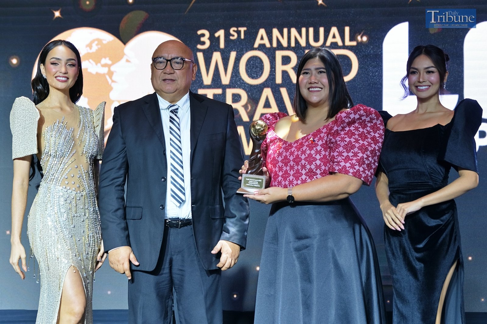 Awardees on stage