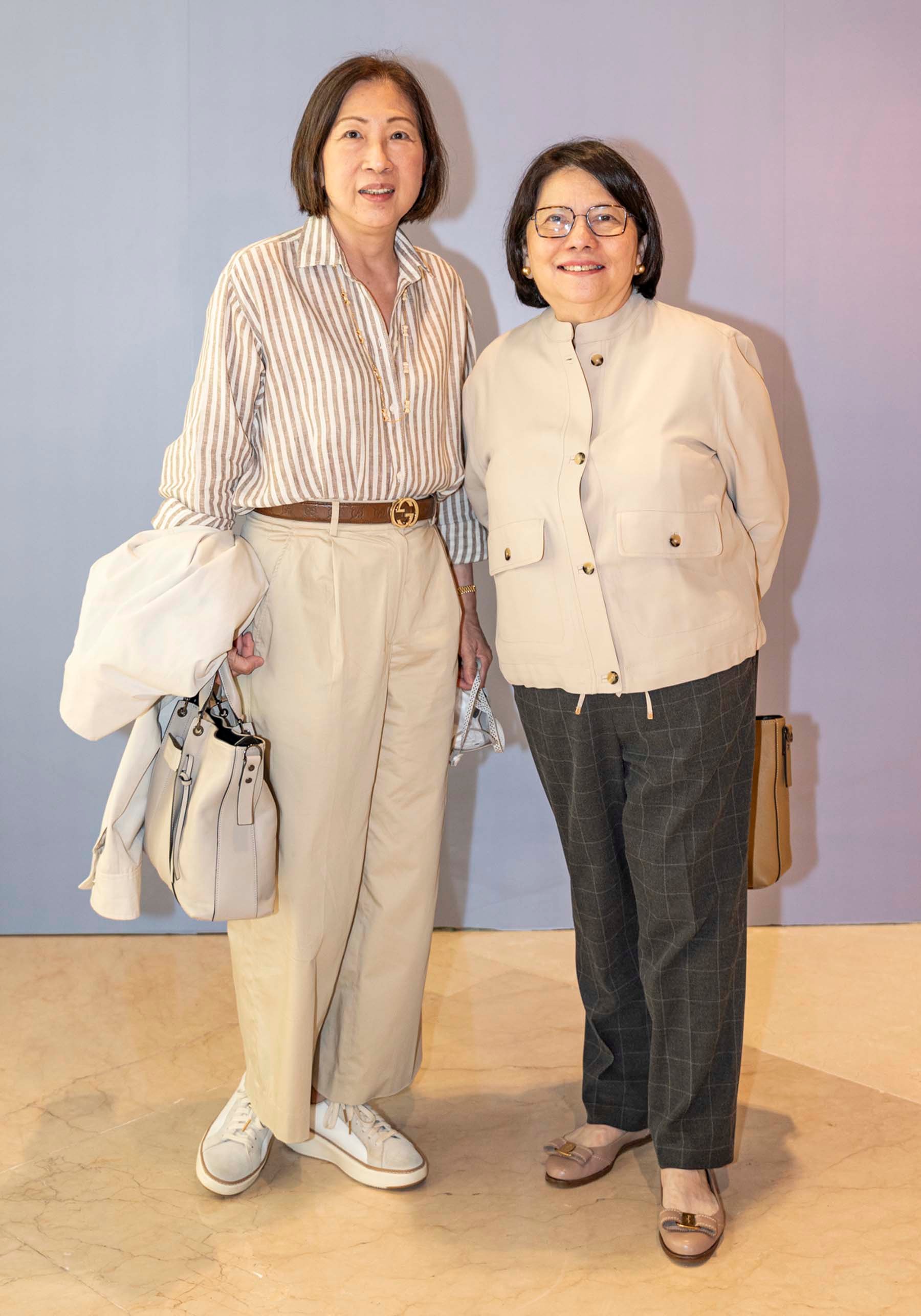 Elvira Luym and Marissa Fernan.