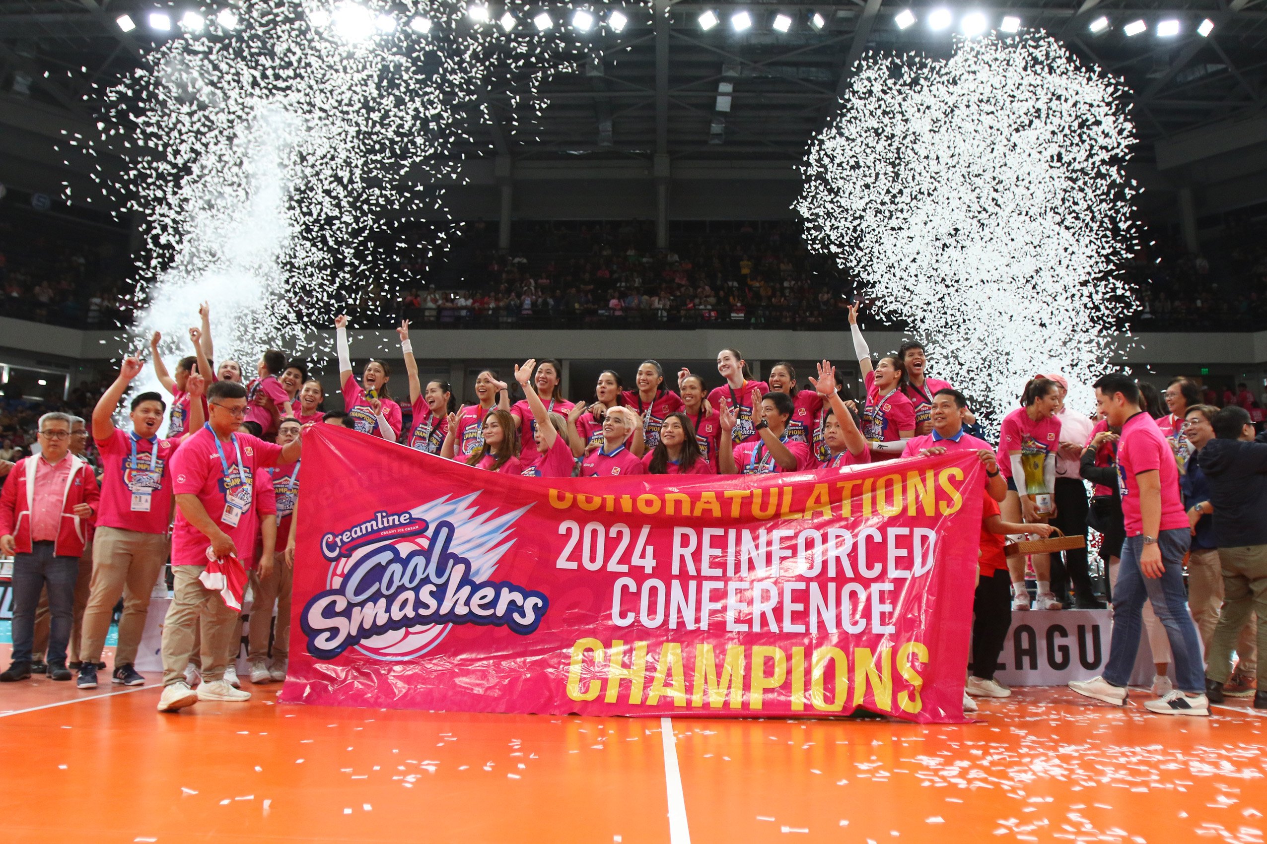 Creamline rules Reinforced Conference, collects ninth crown overall