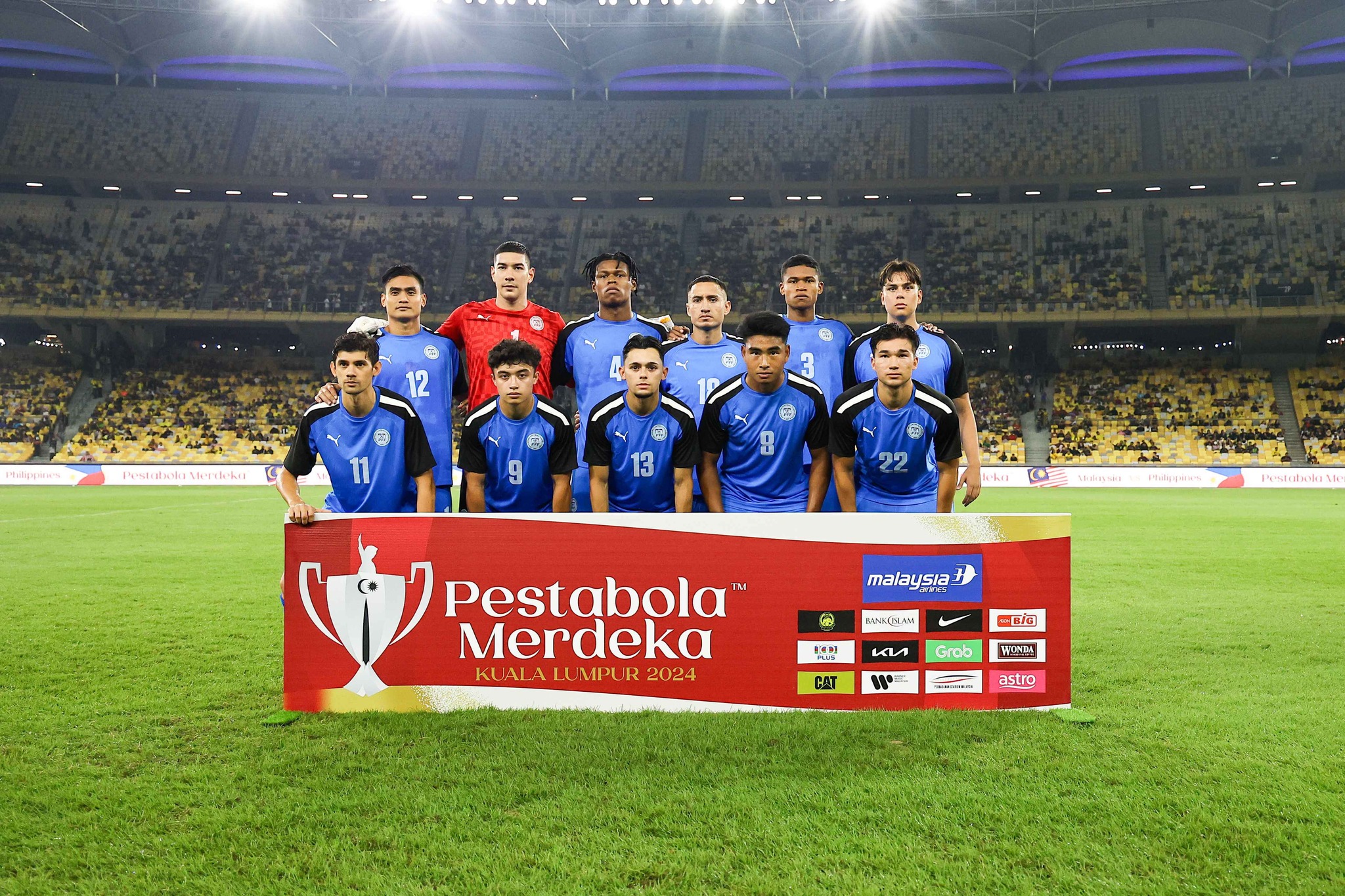 Filipino booters leave loss behind