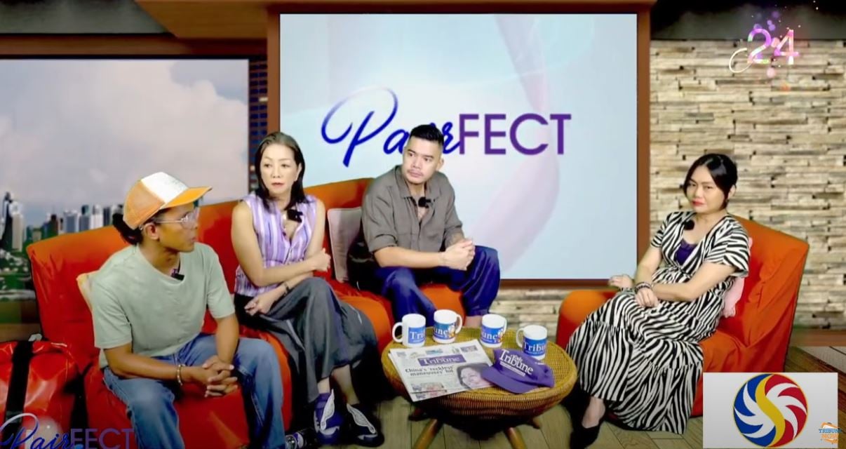 REY Donaire (left) talks about Project Nova on Pairfect, where he guested with ArteFino co-founder Cedie Lopez-Vargas and artist Leeroy New.