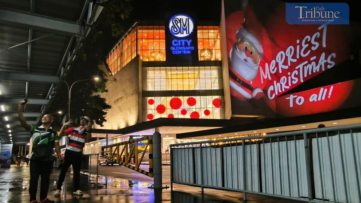 A projection of Santa Claus