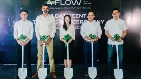 ALLHC, FLOW celebrate milestone with topping off ceremony