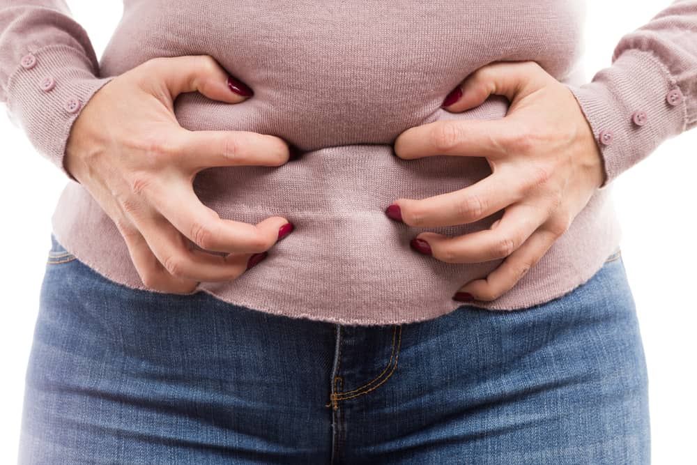 noticeable sign of weight loss.