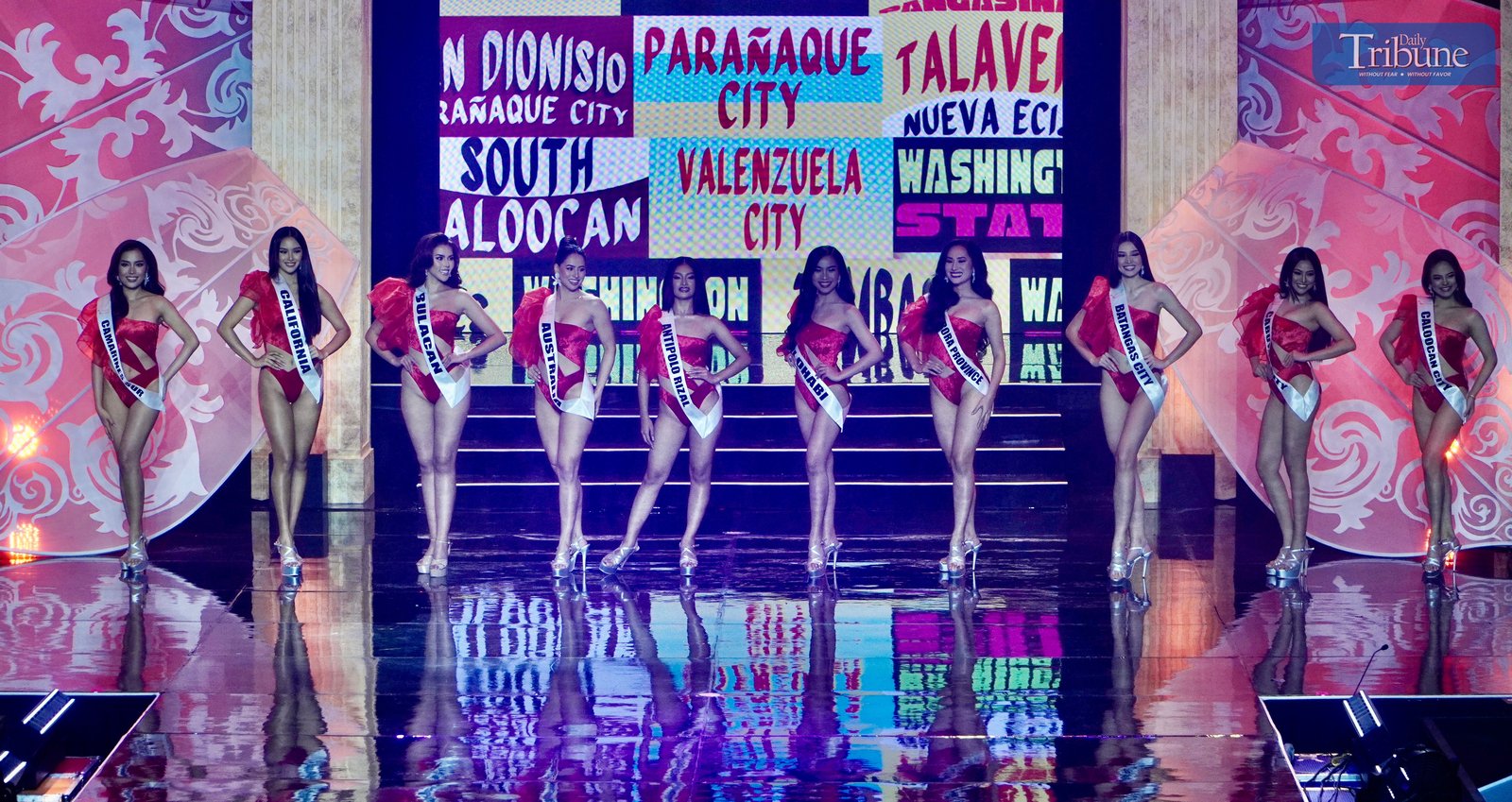 Mutya contestants on stage