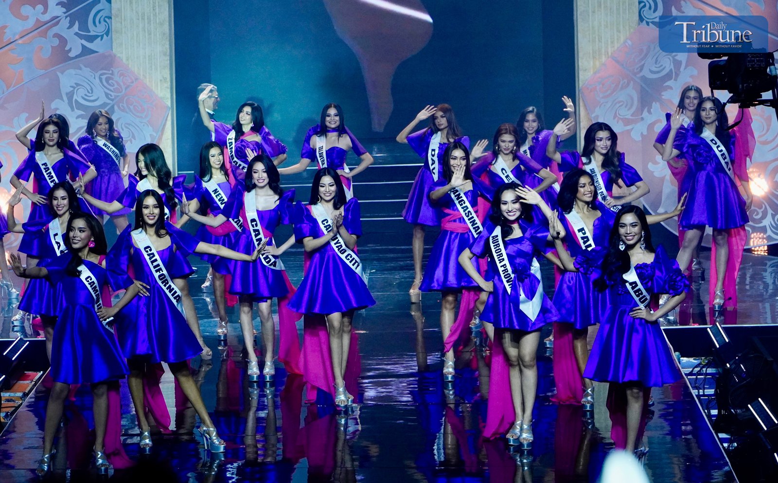 Mutya contestants on stage