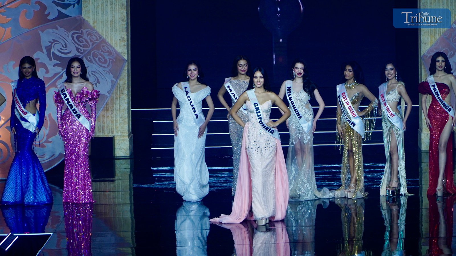 Mutya contestants on stage
