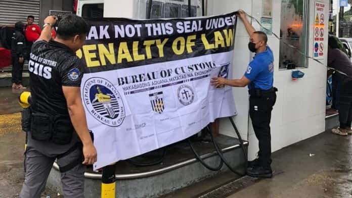 Valenzuela gas station shut down
