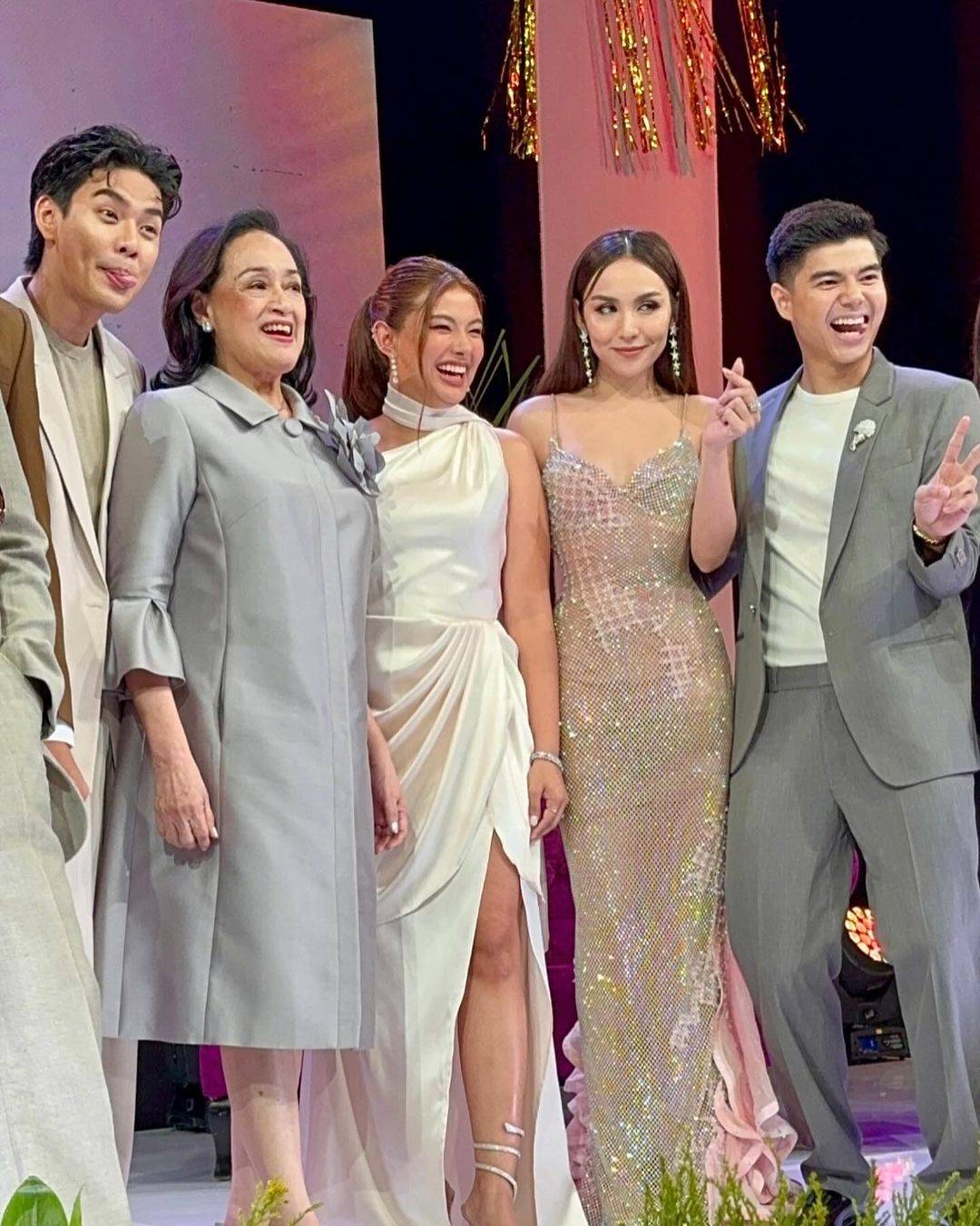 THE cast of ‘Shining Inheritance.’
