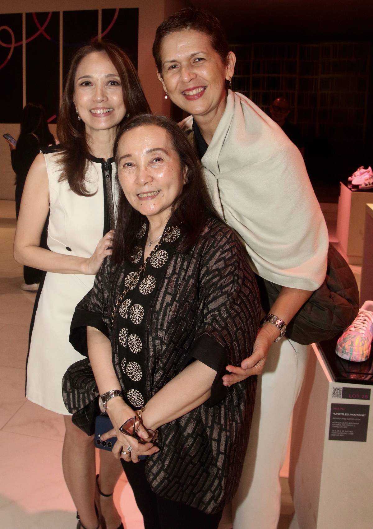 Kara Alikpala, Maitel Minana, and Tang Singson.