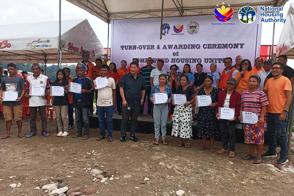 100 shelters turned over Subanem Tribe 