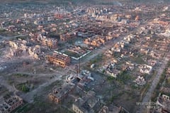 Kyiv hits ammo depot as Russians advance in east Ukraine