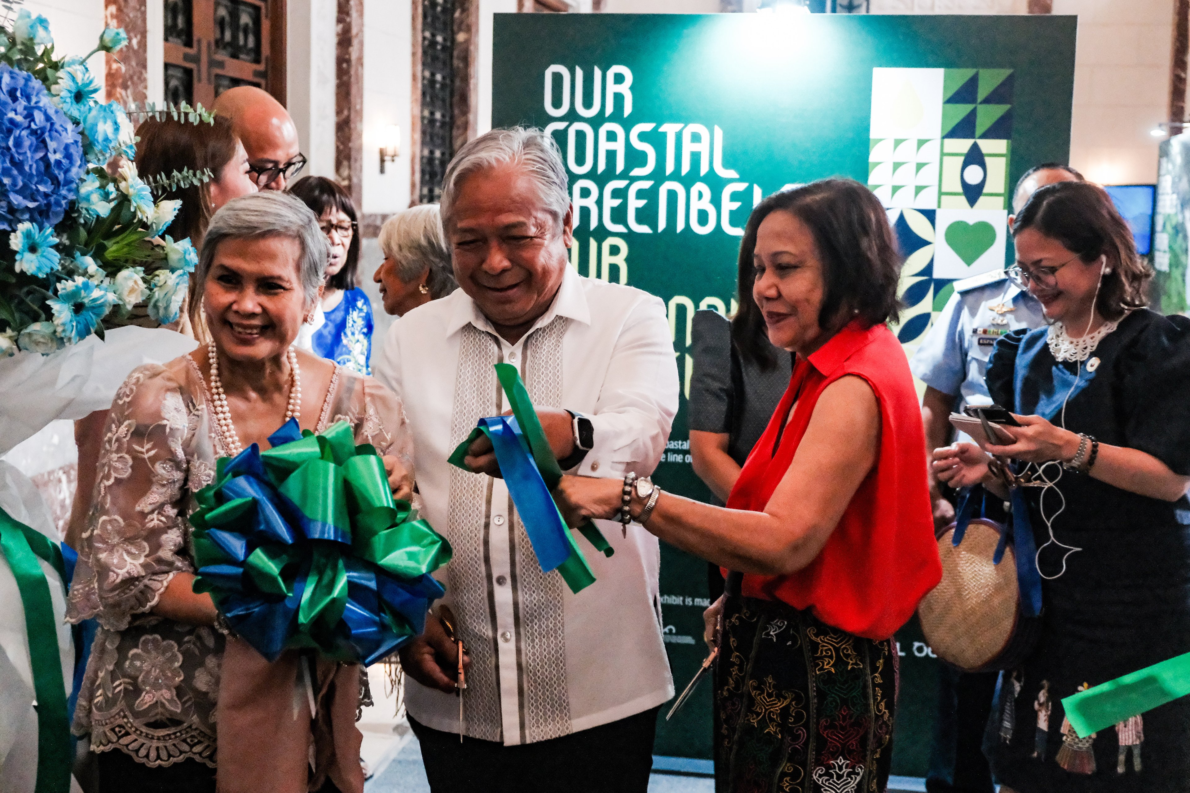 RIBBON-cutting spearheaded by Oceana vice president Atty. Gloria Estenzo Ramos, Department of Transportation Secretary Jaime Bautista and Chair of the Senate Committee on Environment and Natural Resources Senator Cynthia Villar.