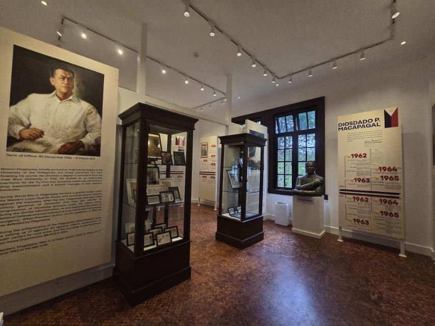 THE Mansion boasts a must-see room, the Presidential Museum.