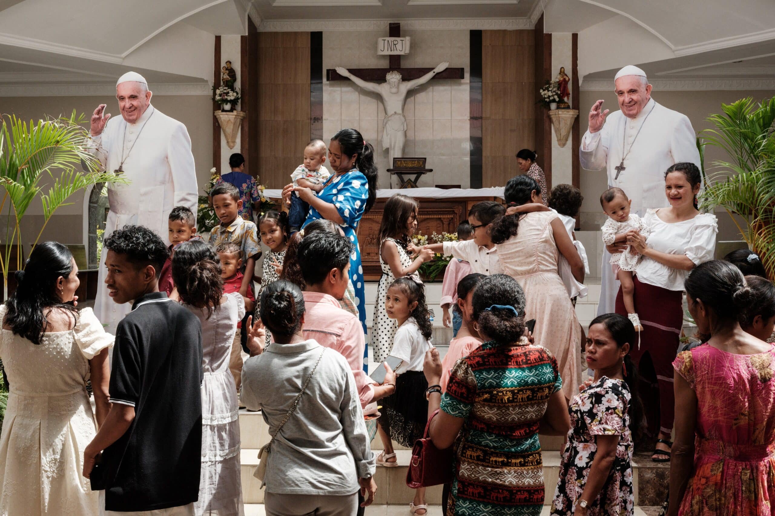 Child abuse scandals hang over pope’s East Timor visit
