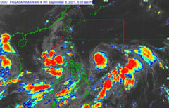Southwest monsoon brings rainfall to north, Central Luzon