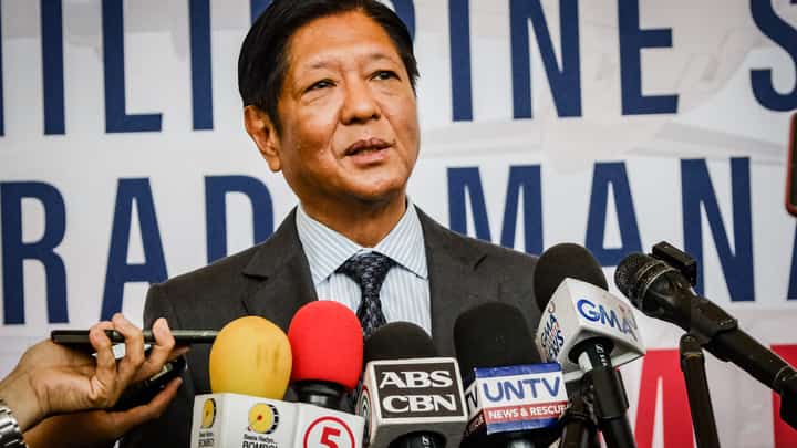 PRESIDENT Ferdinand Romualdez Marcos Jr. lauded the police for the arrest of Pastor Apollo Quiboloy during an interview at Shangri-La The Fort, BGC. ‘It’s police work at its best,’ he said.