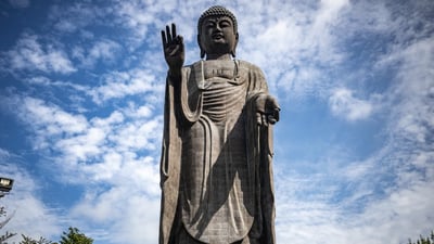 Ushiku Daibutsu giant Buddha