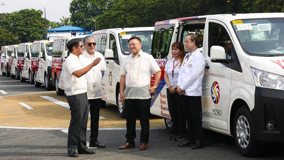 Marcos distributes 129 ambulances to LGUs