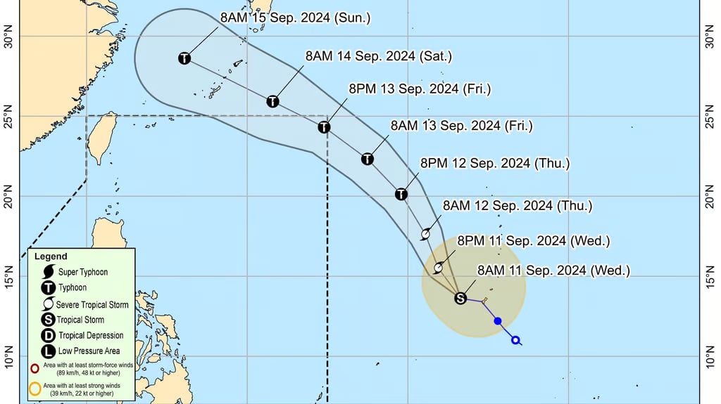 ‘Bebinca’ intensifies, may enter PAR Friday