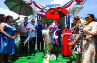 Ribbon cutting & inauguration of MV Claudine Star