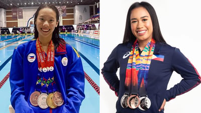 Isleta, Chua banner Phl swim squad
