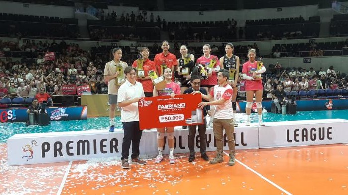 Michele Gumabao claims PVL Invitational Conference MVP