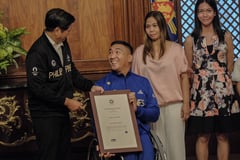 Phl para athletes stay upbeat