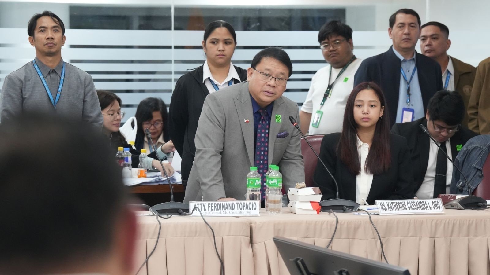 Ong ‘coerced’ into waiving bank account secrecy — Topacio