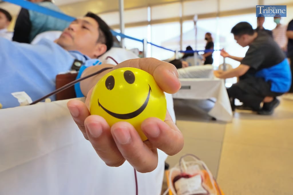 Blood donors flocked to the blood donation activity organized by Pag-IBIG Fund at their office in Mandaluyong City on Thursday, 12 September 2024.
