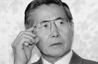 Peruvian President Alberto Fujimori