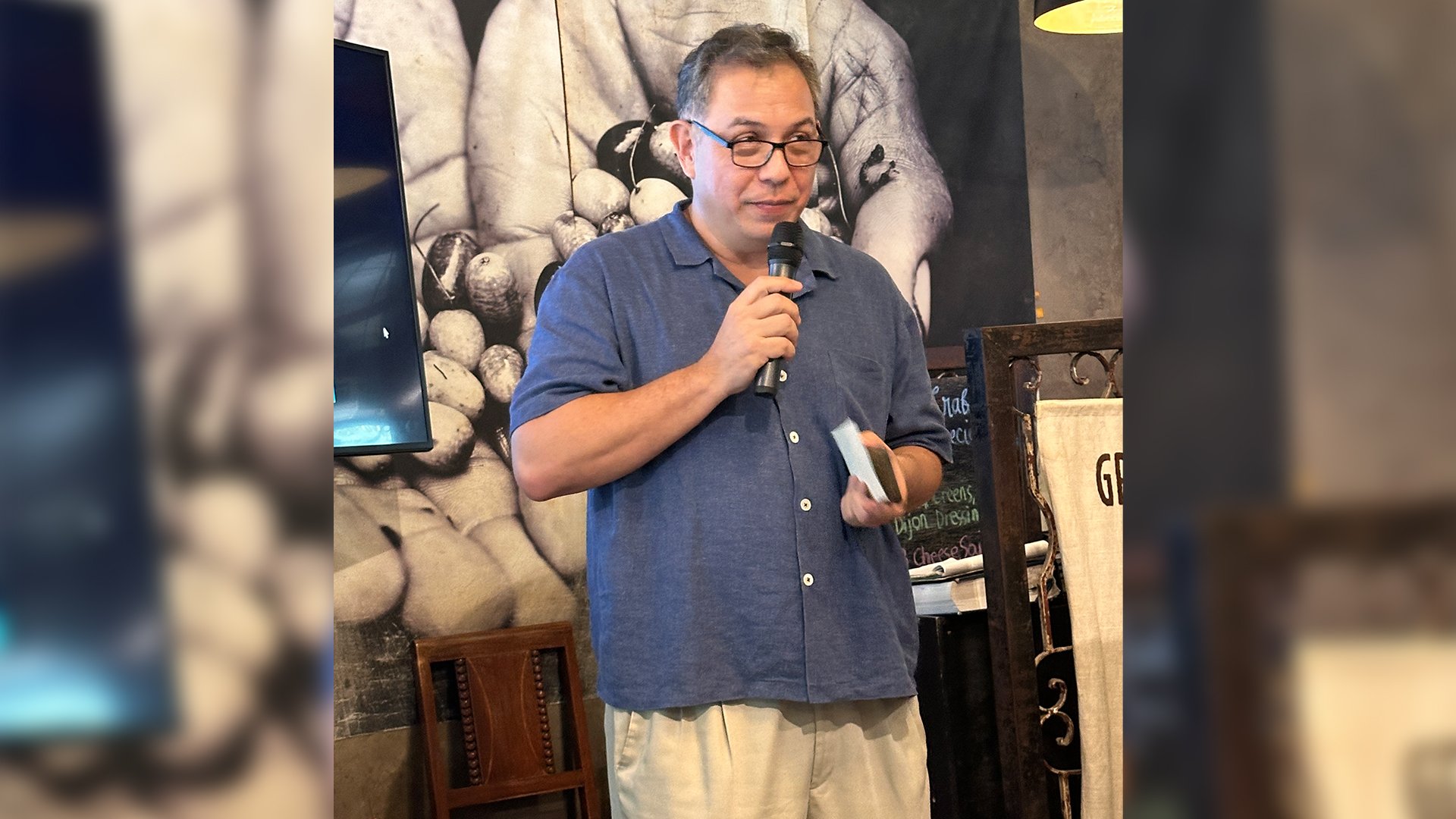 Negros Trade Fair chairman and Lakat Shoes founder Mike Claparols.