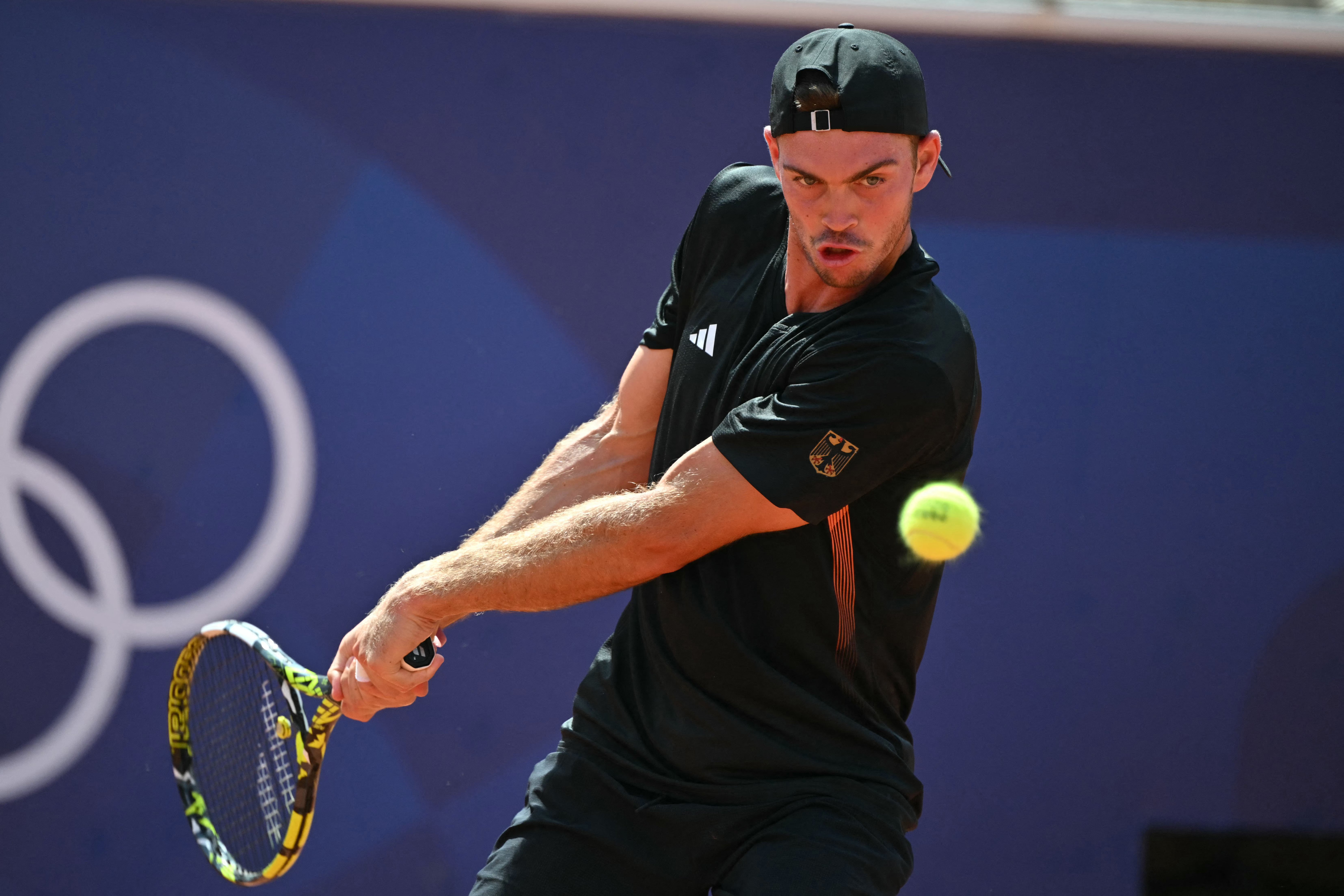 GERMAN SUPERIORITY: Depleted Germany dominates Davis Cup tie